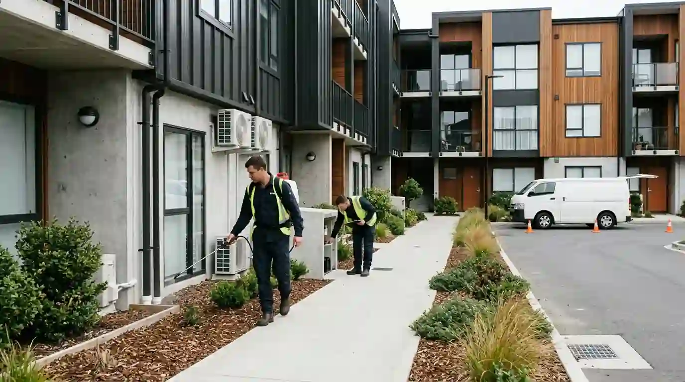 Apartment perimeter service in Mountain View