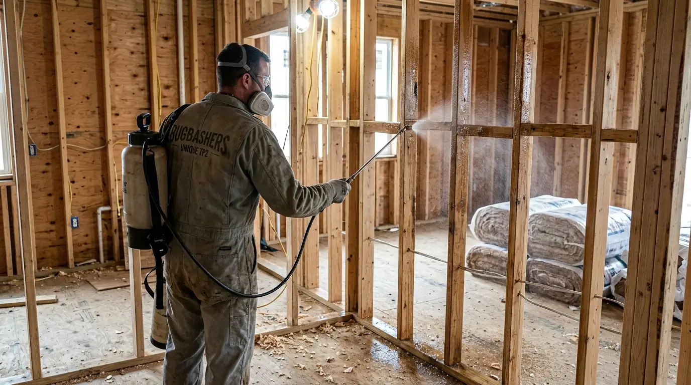 Borate framing treatment during a San Jose build